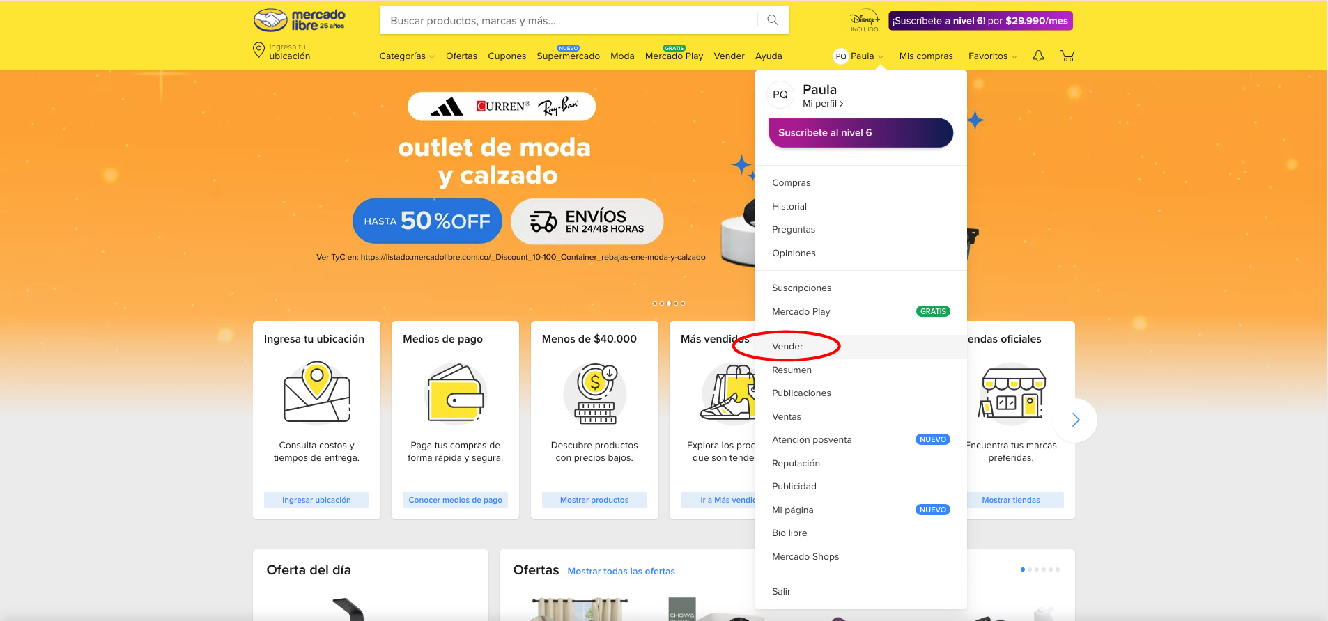 Como vender en mercado libre colombia en 2025 - 03
