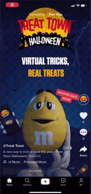 Campaña de Mars en TikTok